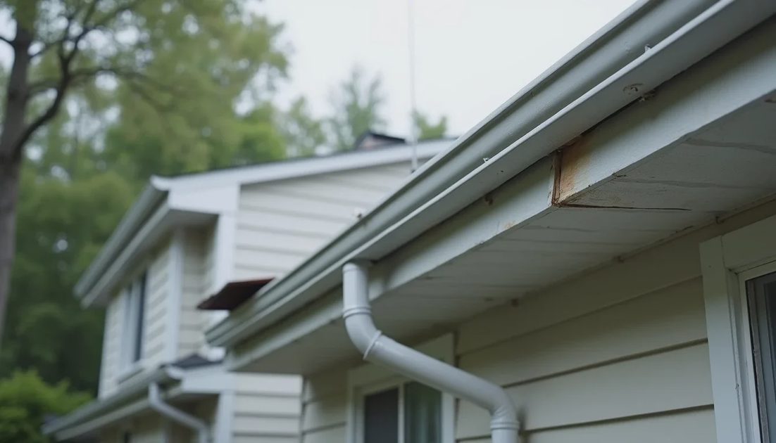 Wind-Damaged Gutters: Reattach the Section or Replace the Entire System? The Details That Can Change Your Claim Value