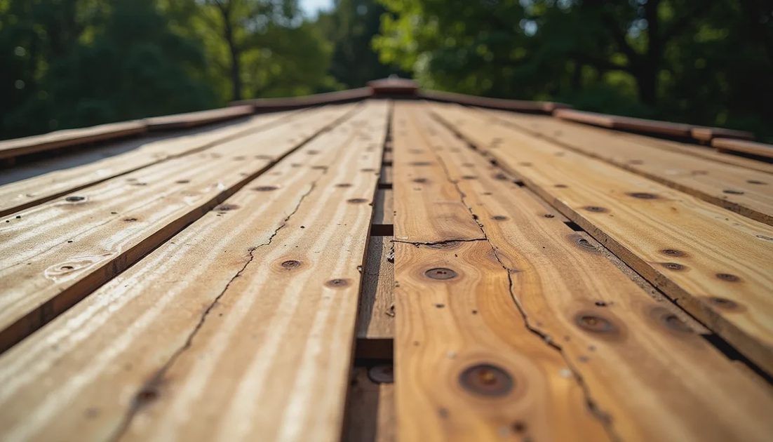 Proper decking replacement compared with left-in-place damaged sheathing