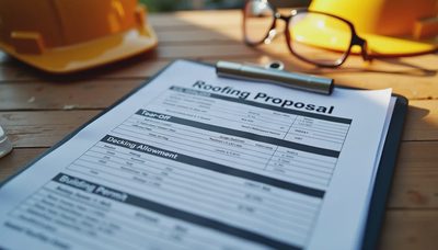 If a Roofing Proposal Includes Tear-Off, Decking, and Permit, That Usually Means the Contractor Knows the Job