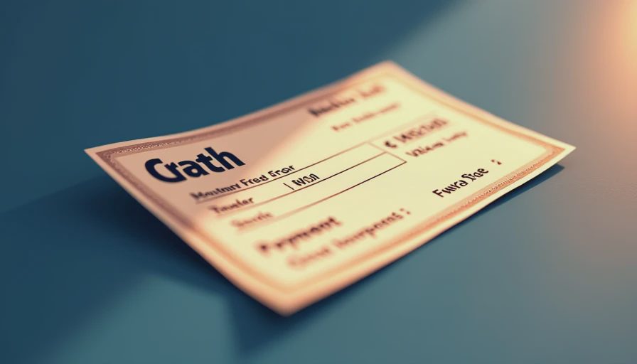 Visual context for what is a public adjuster on a check