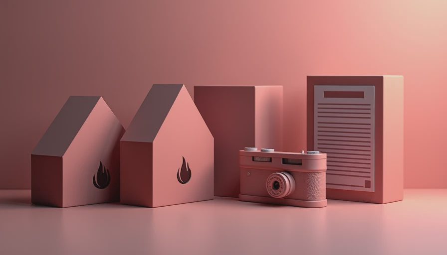 Visual context for fire insurance claims examples